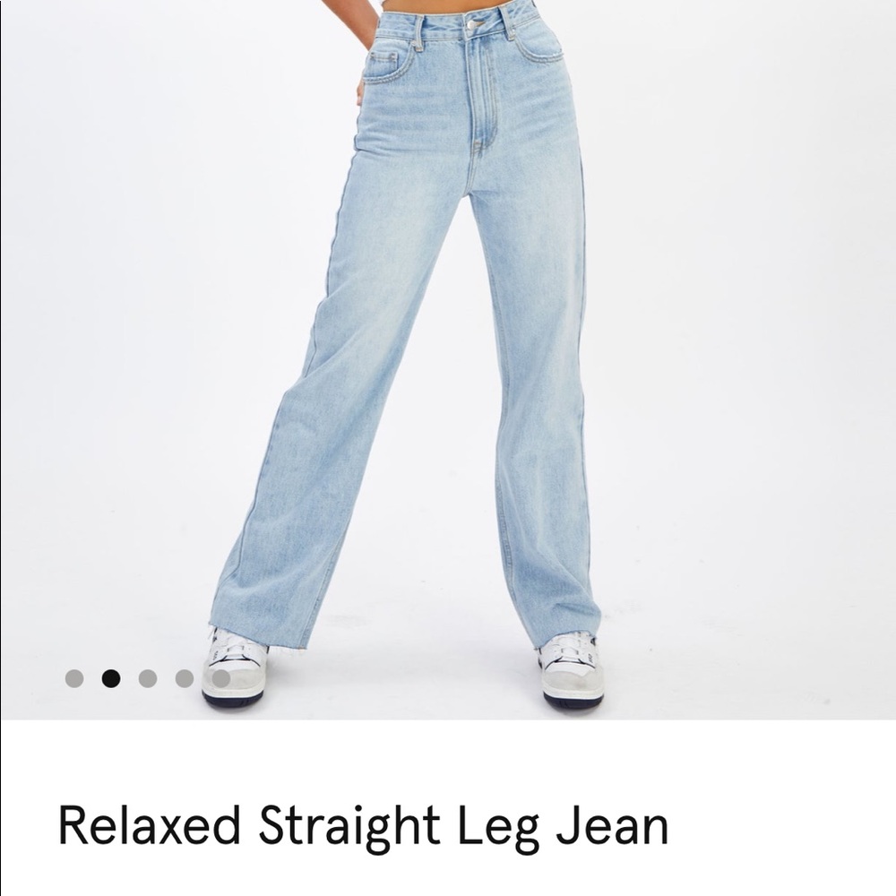 Relaxed straight Jean - Glassons size 8